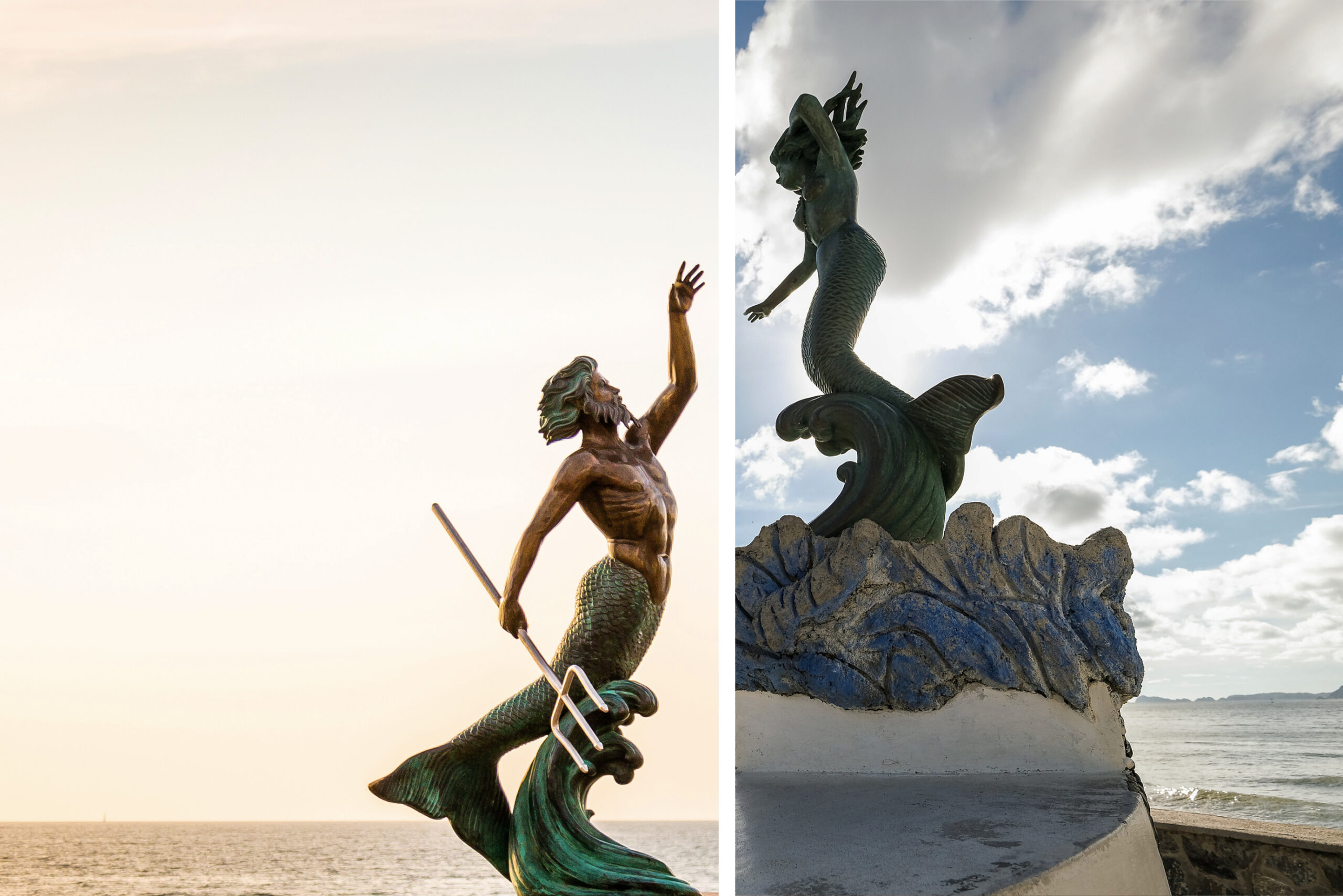Tritón y Sirena: ¿Una Escultura Ubicada en Dos Destinos?