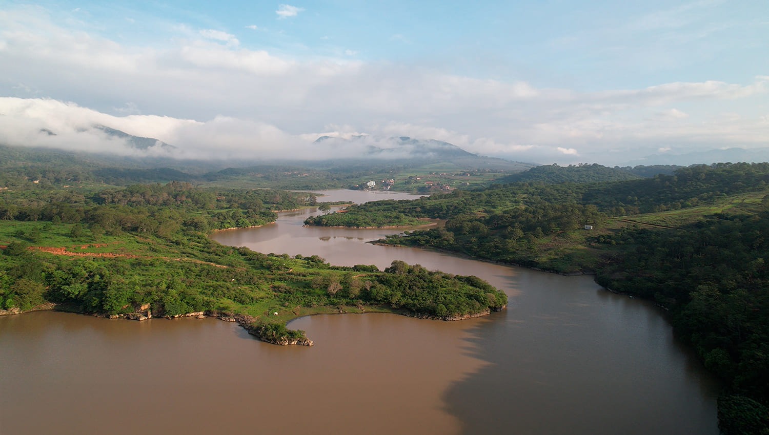 THE CORRINCHIS DAM IS LOCATED IN MASCOTA, JALISCO.